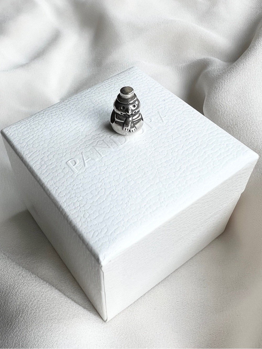 PANDORA SNOWMAN CHARM